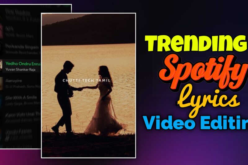 New Trending Spotify Lyrics Video Editing #370