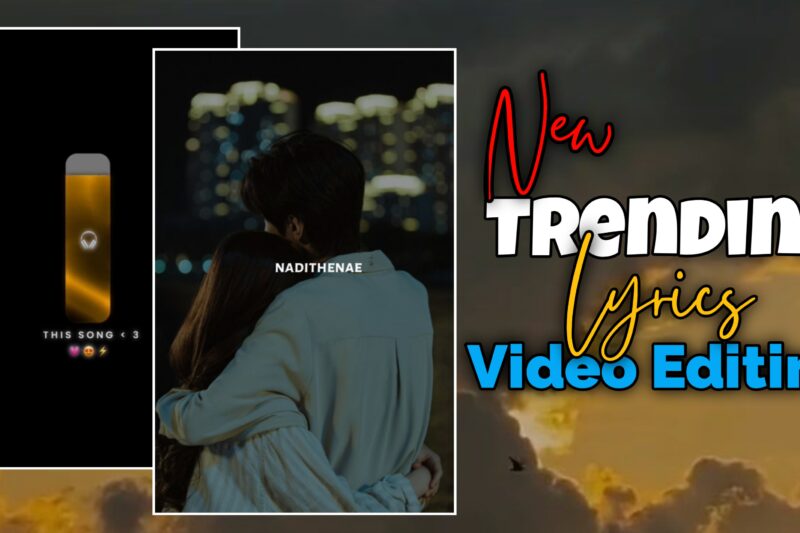 New Trending lyrics video editing in Alightmotion #371