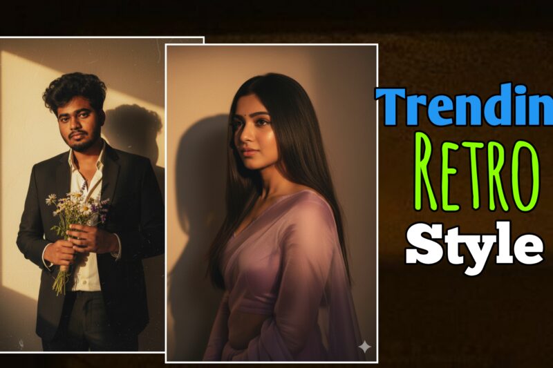 Retro Style Vintage photo editing for Boys