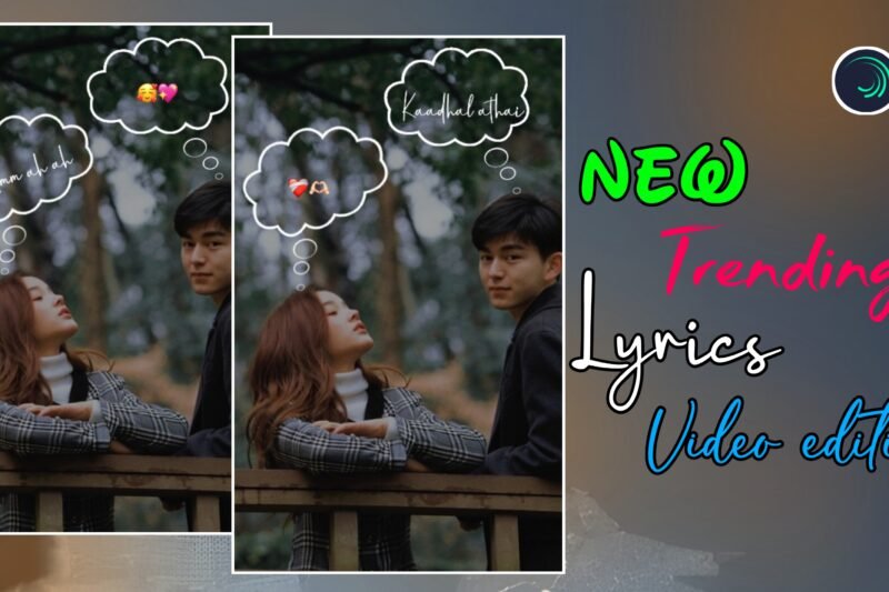Trending Reels Lyrics video editing in Alightmotion #319
