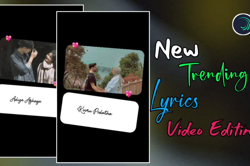 Instagram Trending Lyrics Video Editing in Alight Motion – Step by Step