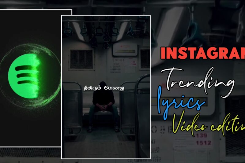 New trending Spotify Lyrics Video Editing #365