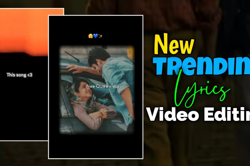 New Viral Reel Lyrics Video Editing: Alight Motion Tutorial #380